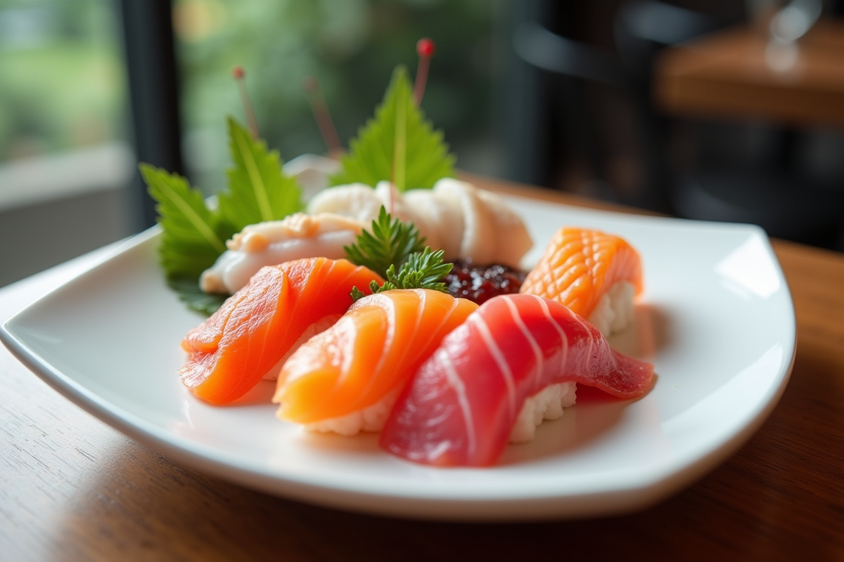 sashimi japonais